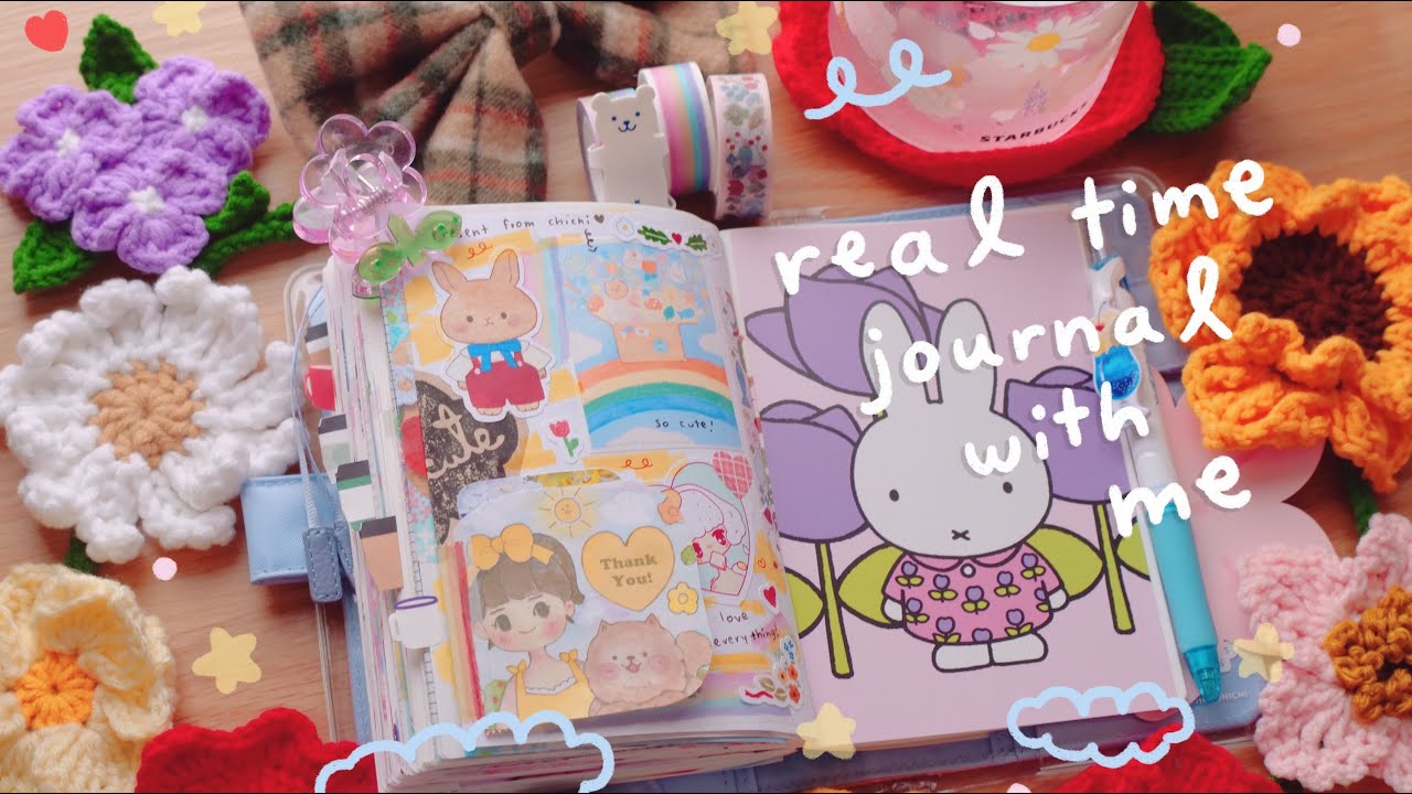 Relaxing Journal With Me | Kawaii Haul 🇵🇭  (stationery, crocheted items, & more!) | Rainbowholic