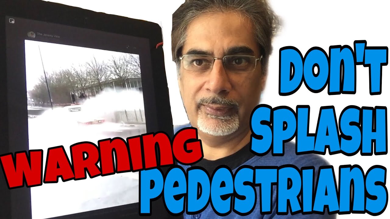 3 Reasons Splashing Pedestrians could be a Disaster for You! | Brown Car Guy 09032020