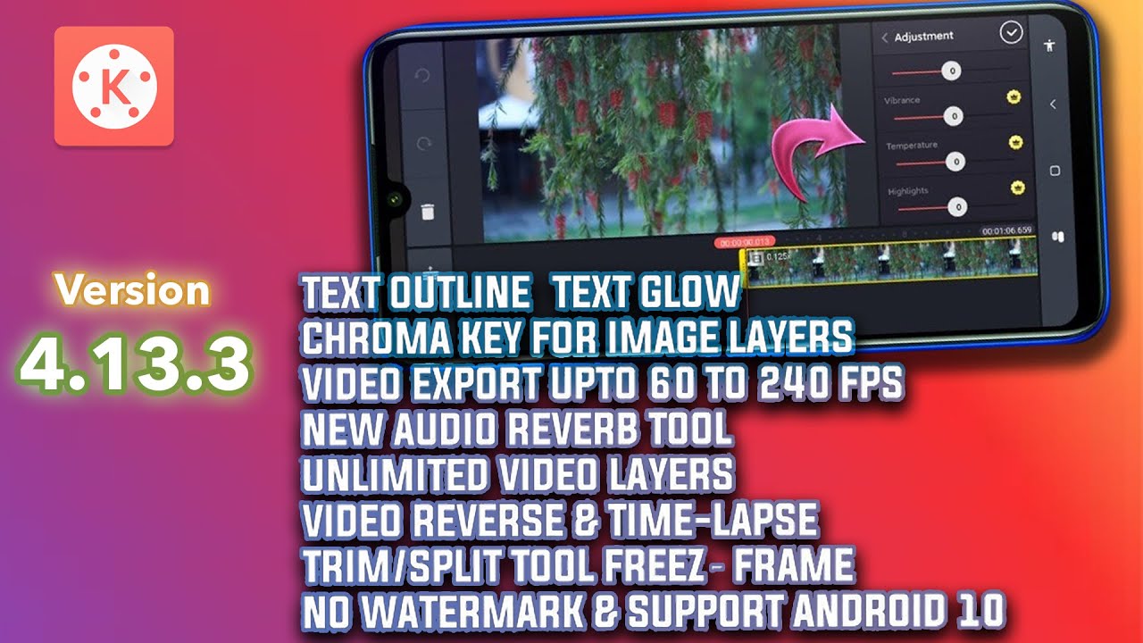 Introducing Kinemaster 4.13.3  Latest update