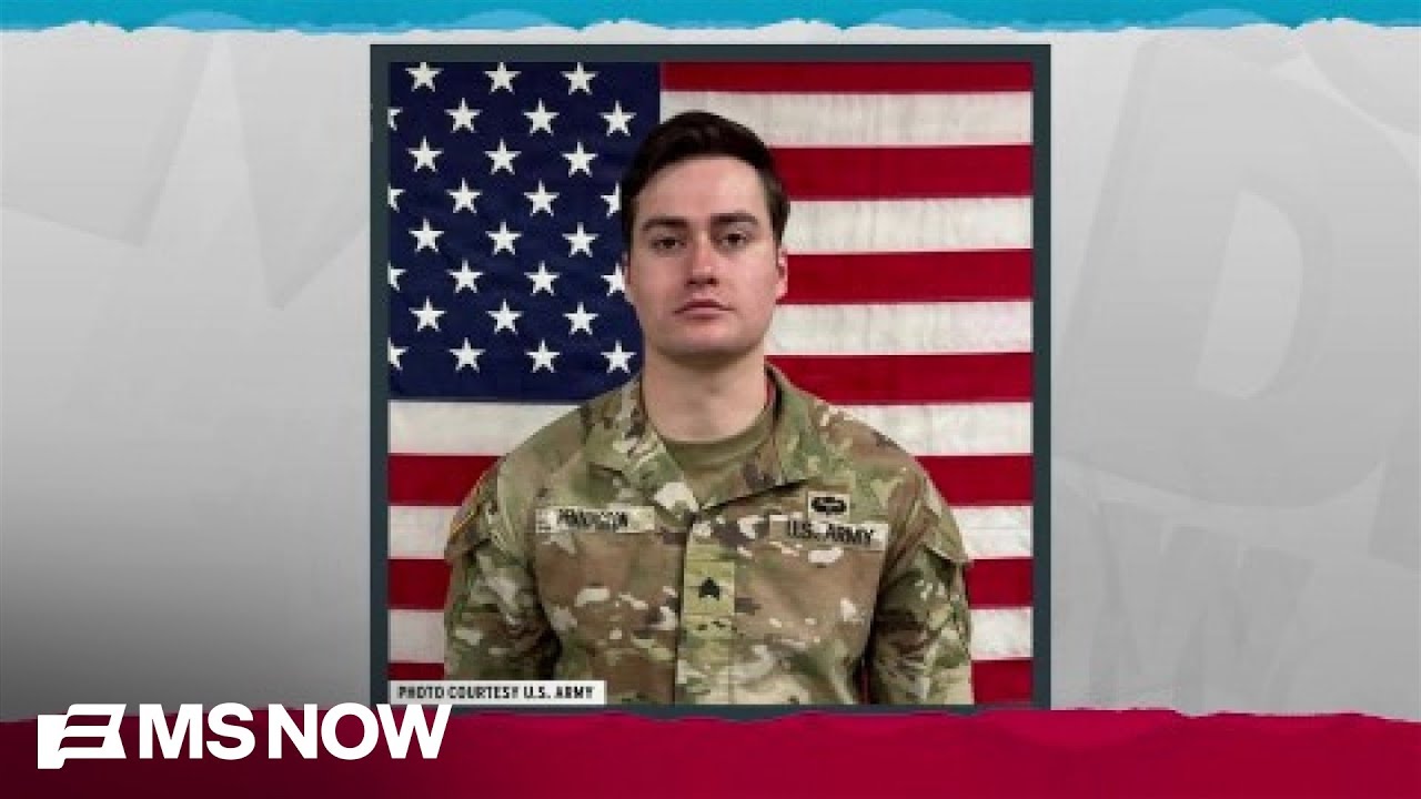 Vance, Hegseth attend dignified transfer of the remains of Sgt. Benjamin Pennington