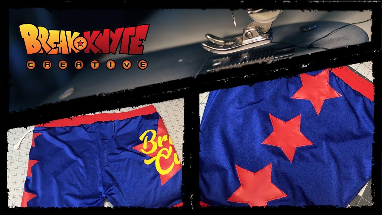 Pro Wrestling Biker Shorts