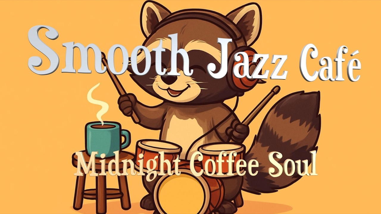 SMOOTH JAZZ CAFÉ ☕ Relaxing Sax & Piano Jazz for Work, Study and Coffee Time