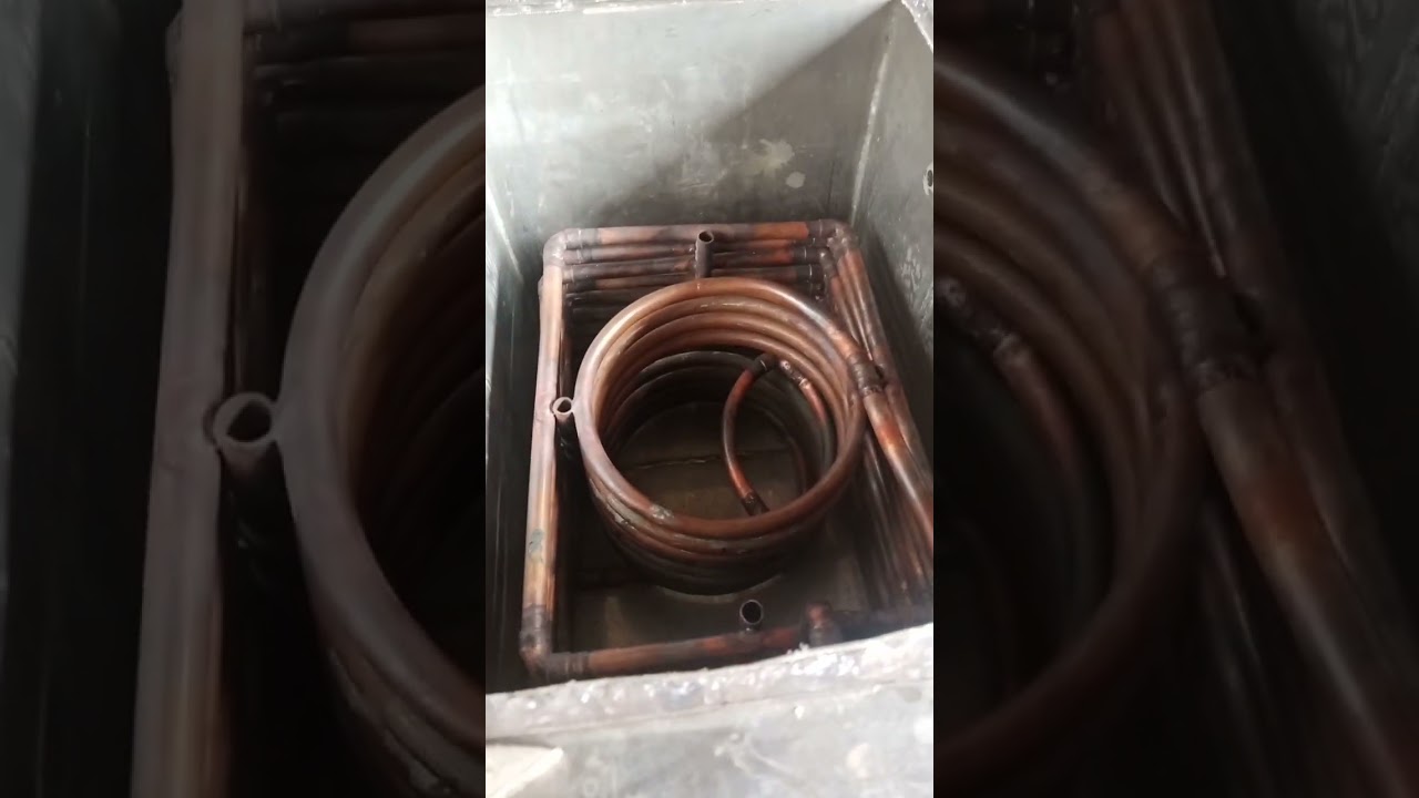 glycol chiller old Tecumseh compressor #tecumseh