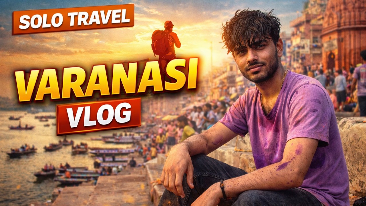 2026 Banaras ki Holi !! VARANASI KI HOLI ME !! BINA BATAYE BANARAS A GYA 😰😰