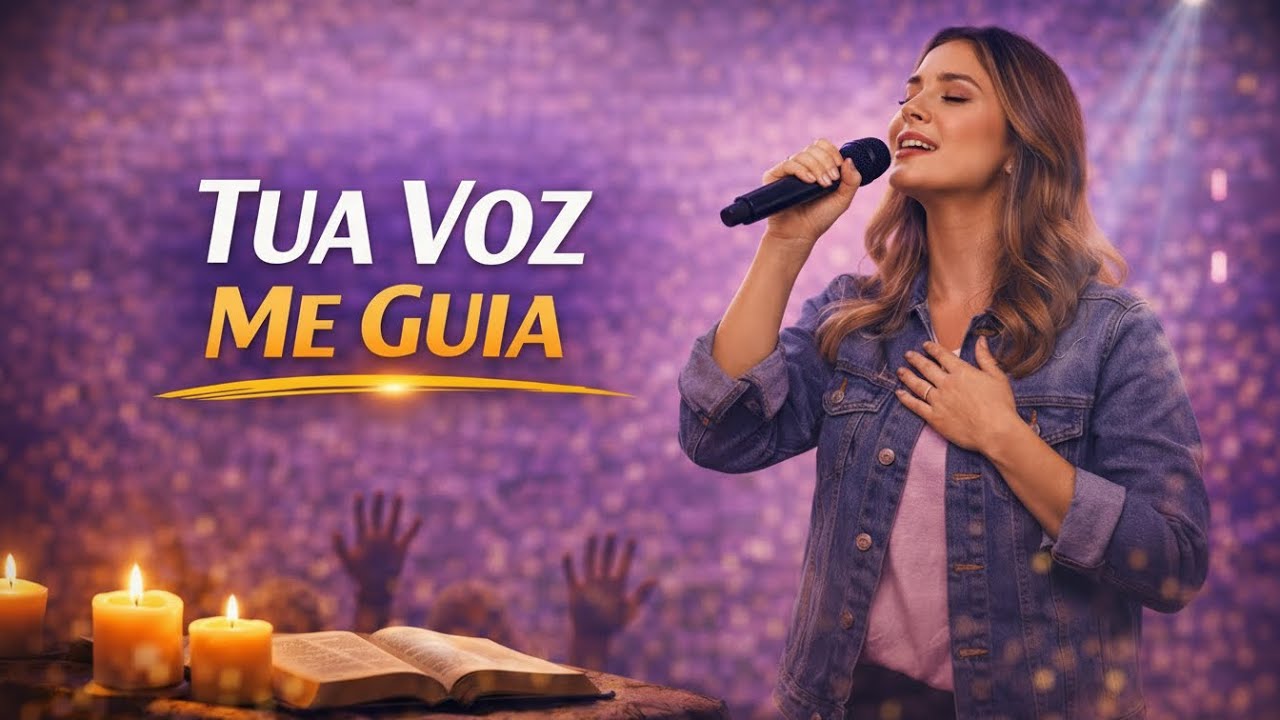 🎤✨ TUA VOZ ME GUIA | VOZ DA FÉ | LOUVOR GOSPEL QUE TOCA A ALMA