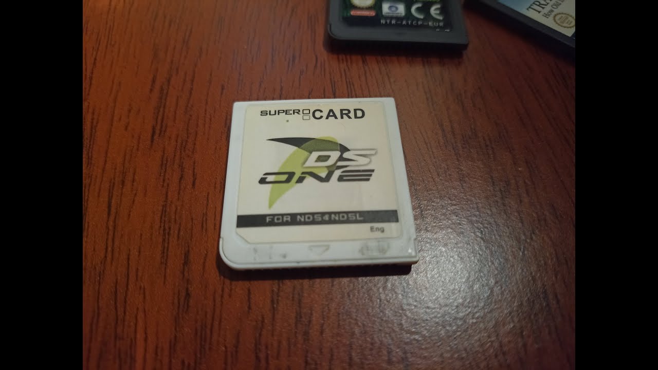 Configuración de Supercard DS One Nintendo DS Lite