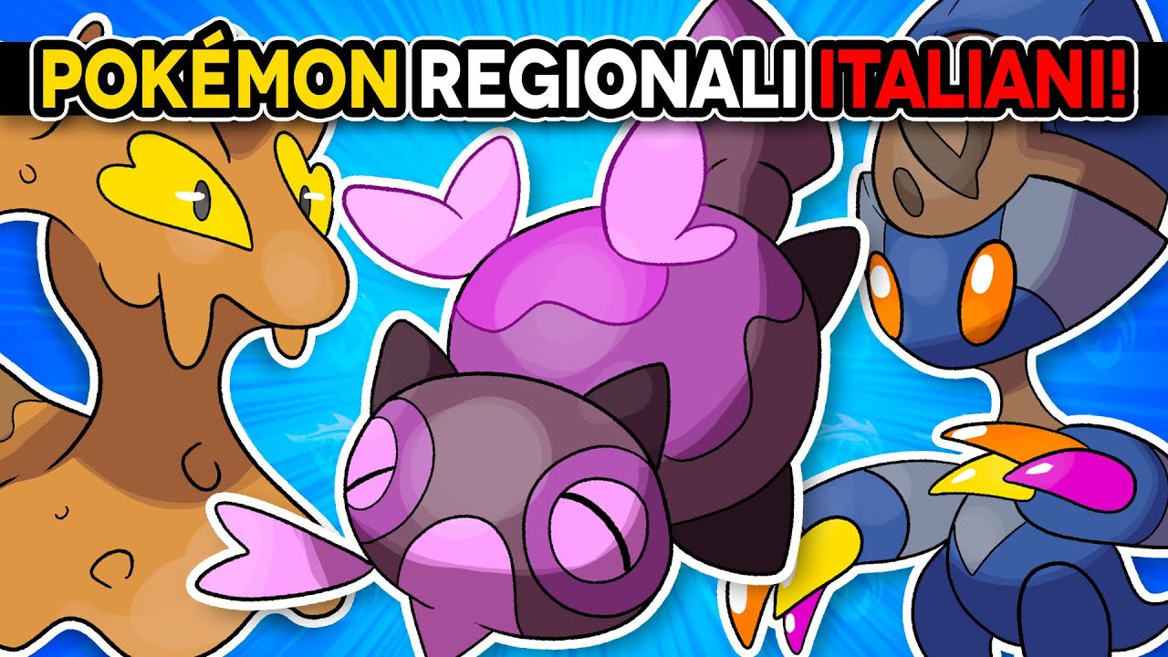 I POKEMON FORMA REGIONALE ITALIANI - ITIA
