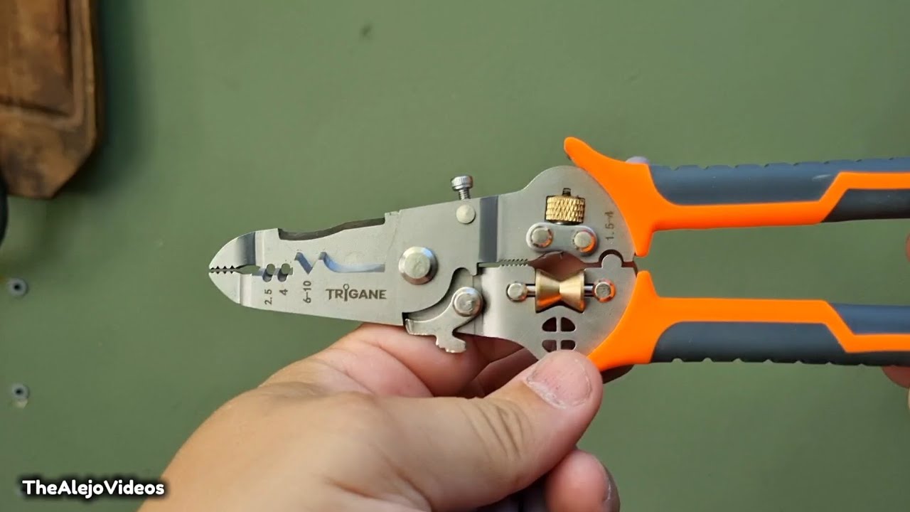 Probamos la pinza multifuncion de Trigane.