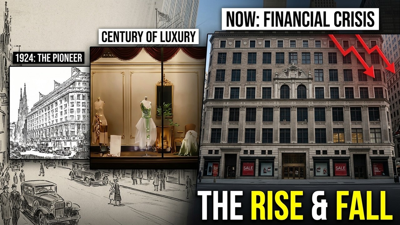 Взлет и падение Saks Fifth Avenue | История роскошной розничной торговли