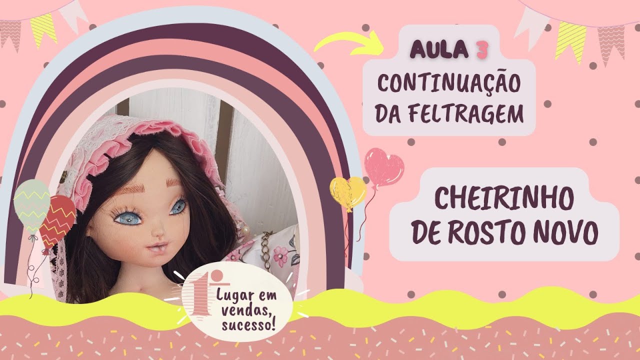 CONTINUAÇÃO DA FELTRAGEM DA CABEÇA