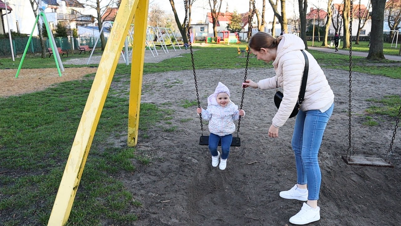 VLOG: DZIEŃ Z NAMI 👨‍👩‍👧‍👦 PLAC ZABAW ❤️ | Sabrina