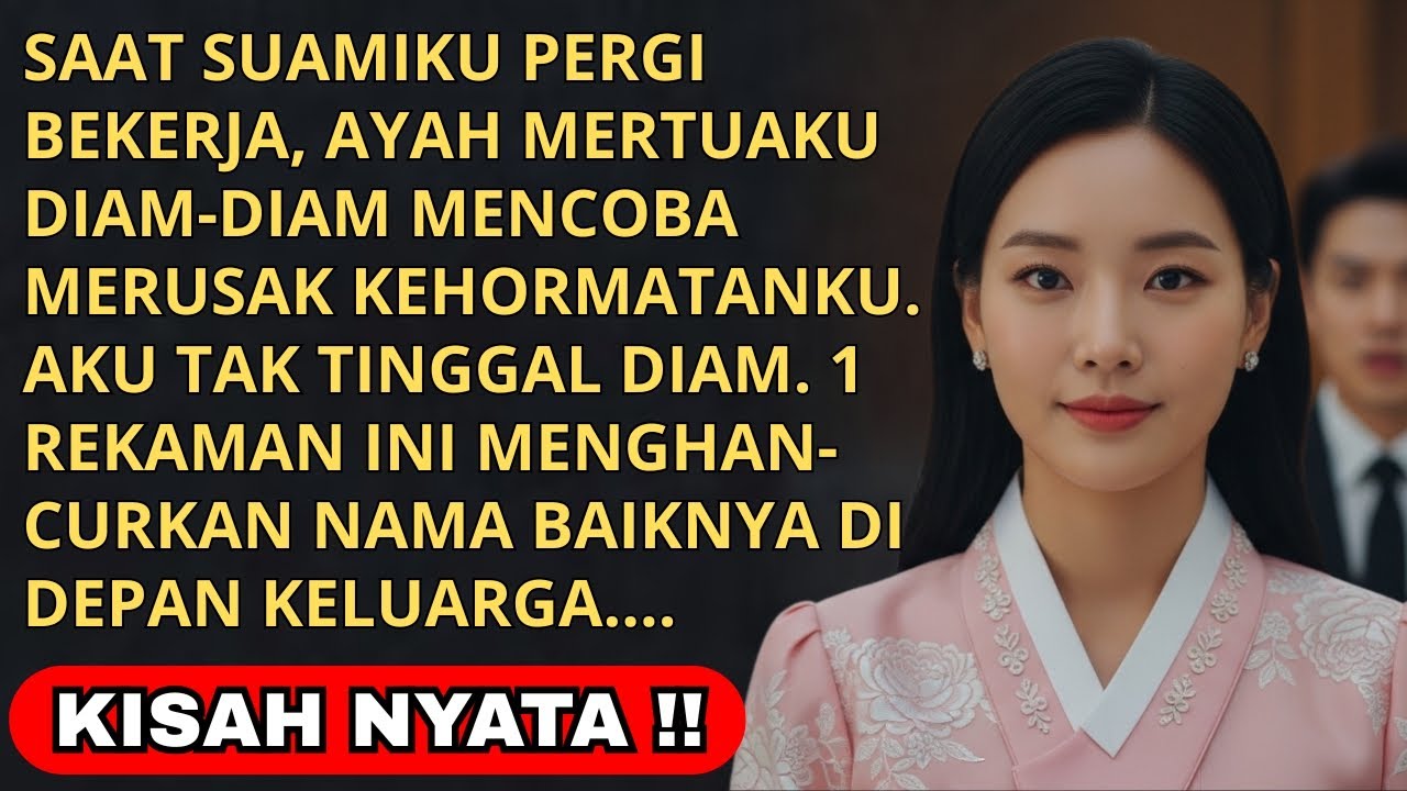 BEJ4T! AYAH MERTUA COBA NODAI AKU SAAT SUAMI KERJA, 1 REKAMAN INI BIKIN DIA DISERET POLISI & MALU!