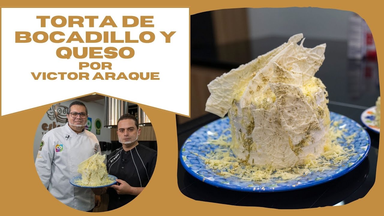 ¿CÓMO HACER UNA TORTA DE QUESO CON BOCADILLO VELEÑO? EL PASTELERO VICTOR ARAQUE NOS ENSEÑA