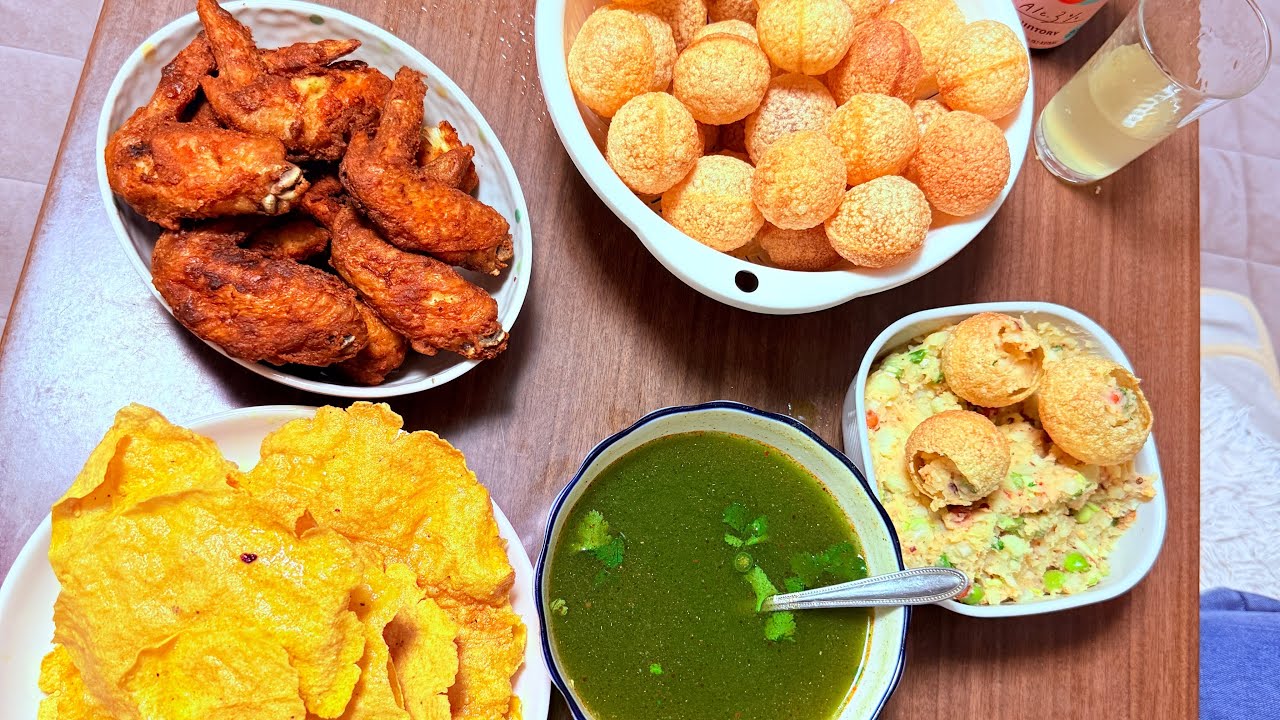 Pani puri party garda gardai sabai jana behos…?