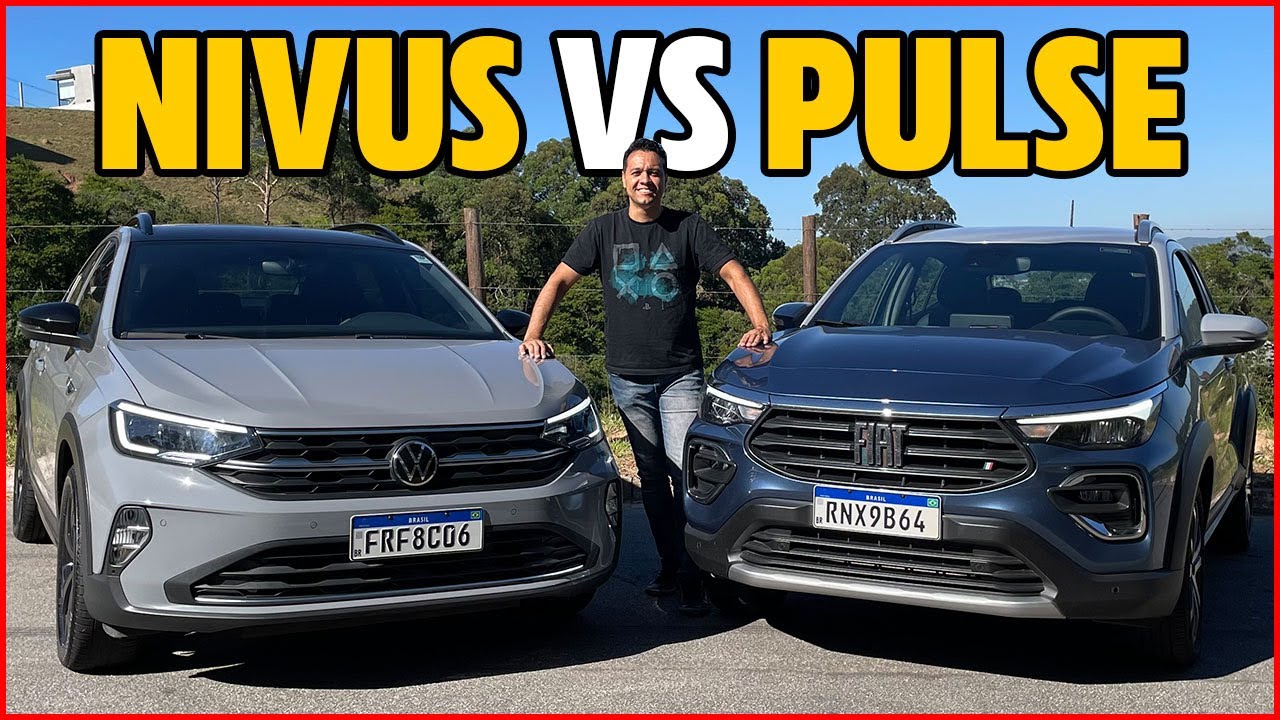 Comparativo: FIAT PULSE IMPETUS versus VOLKS NIVUS HIGHLINE. Qual é o MELHOR SUV 1.0 Turbo?