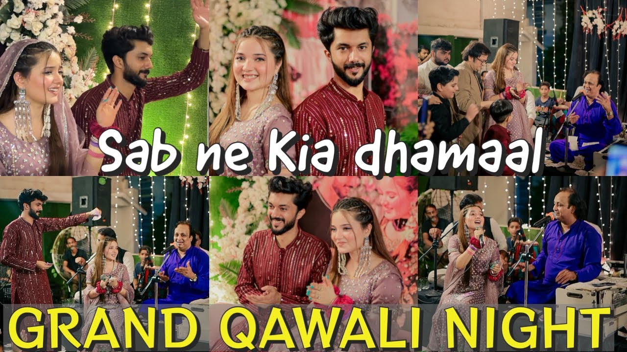 💥GRAND QAWALI NIGHT💥RABEECA & HUSSAIN💥SAB NE KIA DHAMAAL💥@RabeecaKhan @RabeecaKshorts