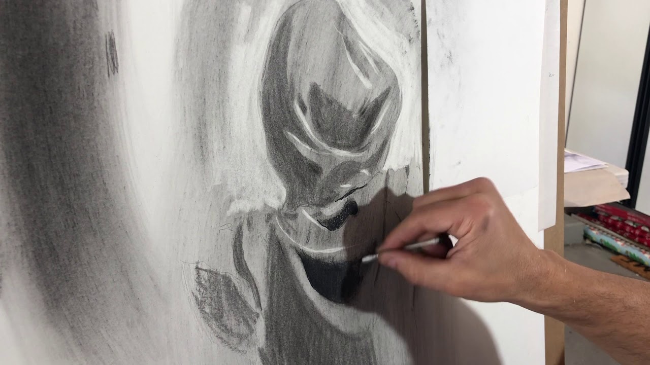 Clothing - Subtractive Drawing Method