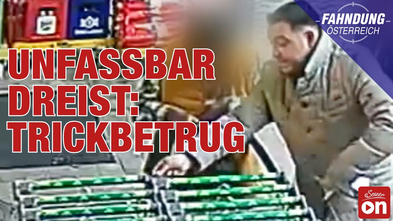 Polizei jagt Profi-Trickdieb &ndash; Wir zeigen, wie leicht es wirklich geht | FAHNDUNG &Ouml;STERREICH