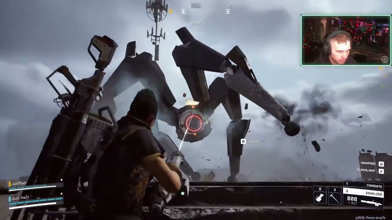 Arc Raiders - Killing the matriarch - Killing arc and taking cores