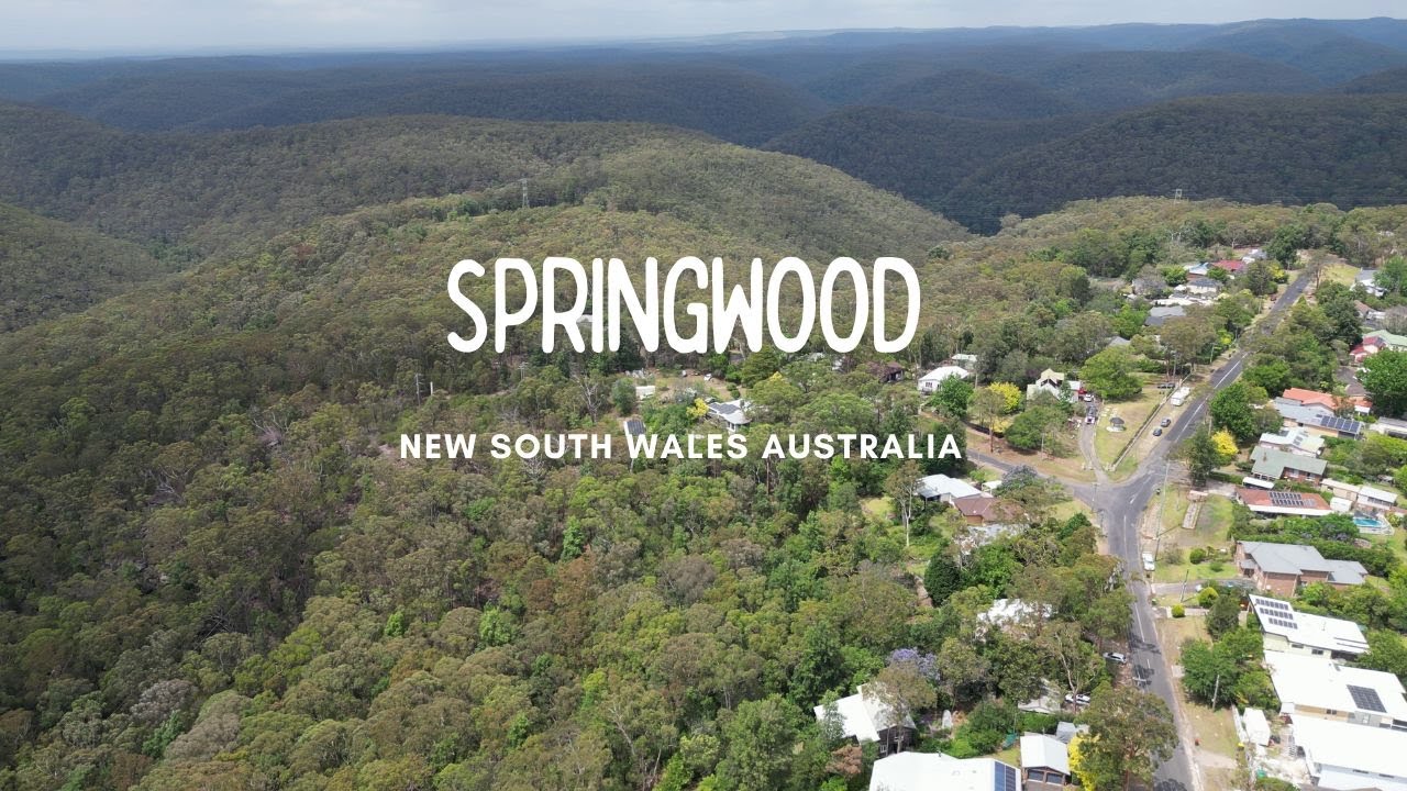 Springwood Blue Mountains | Cinematic | DJI Mini 3 Pro
