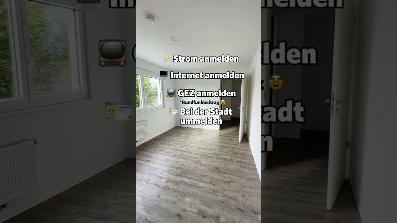 5 Important steps after moving: electricity, internet, TV license fee and more!