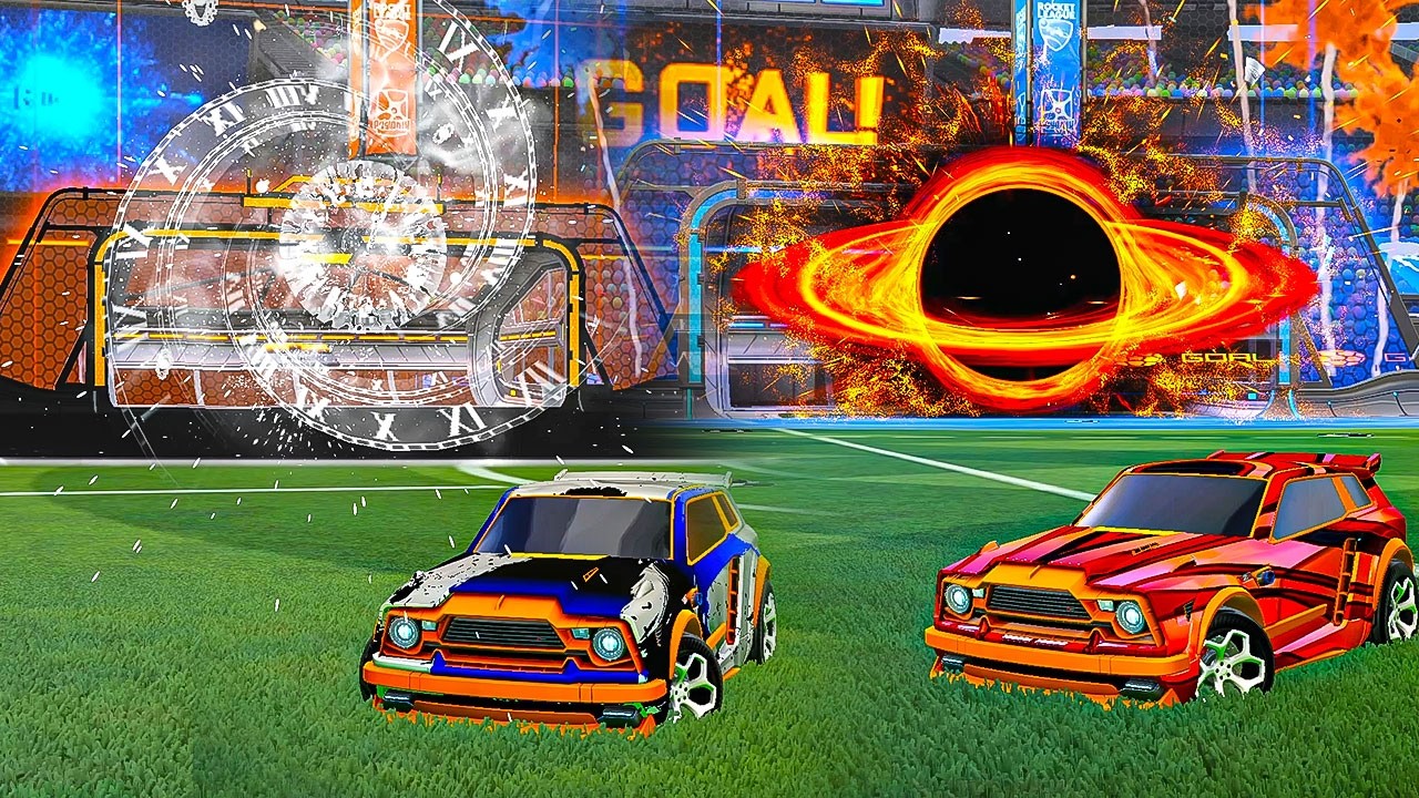 Предметы из набора Rocketeer Pack 22-го сезона просто потрясающие!! - Геймплей Rocket League