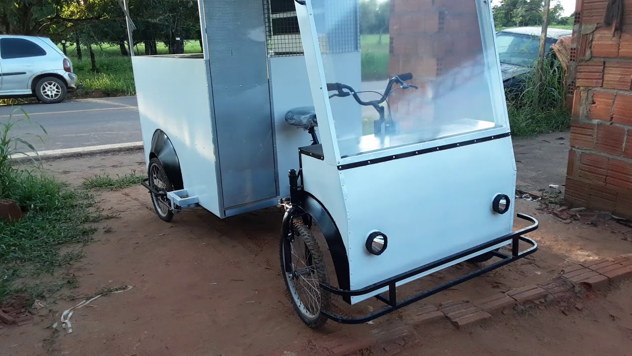 Food bike! Quadreciclo a pedal!