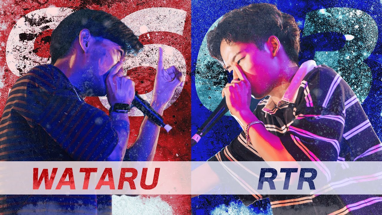 【トシトリvol.2/Solo Battle】WATARU vs RTR | Best4 第二試合中堅戦【3on3 Beatbox Battle】