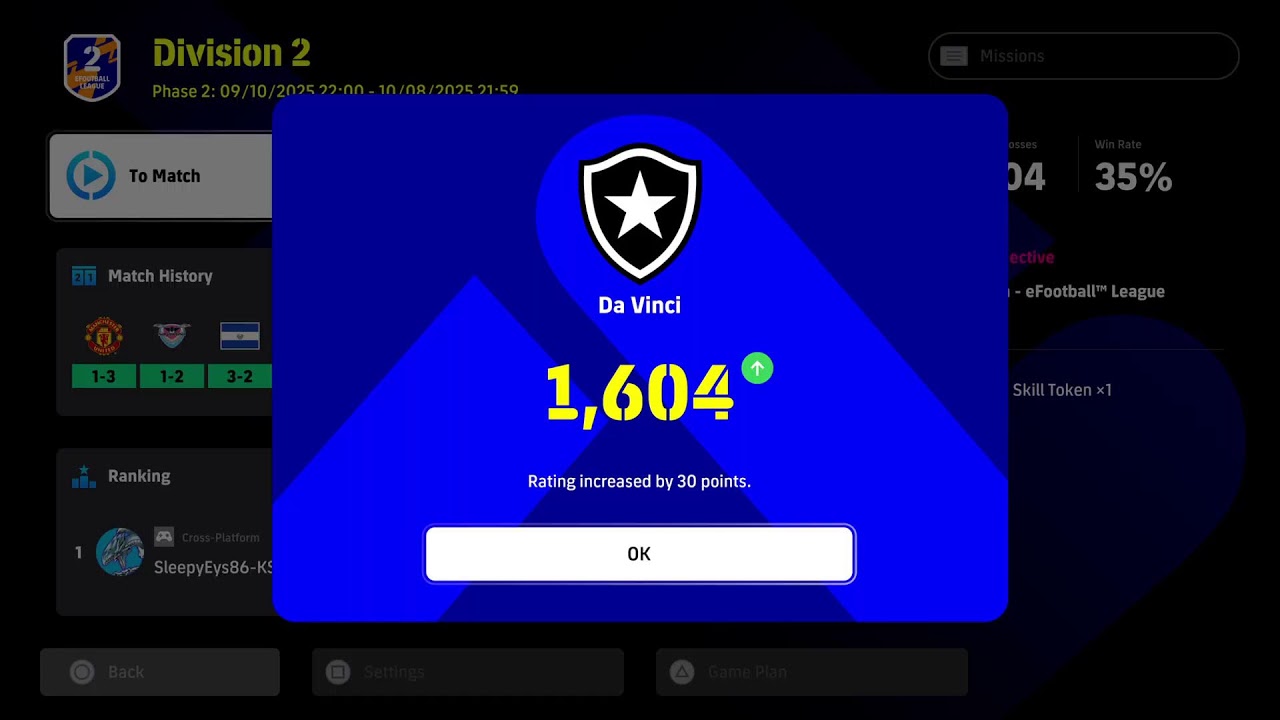 PlayStation 5 pro 4k eFootball 2025 live BOTAFOGO