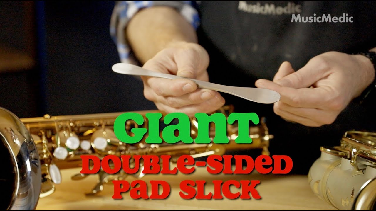 Giant Double Sided Pad Slick for Saxophone Pads