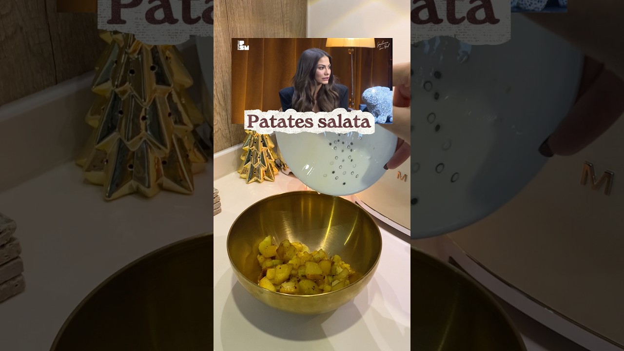 İşte o meşhur patates salatası 🌸 