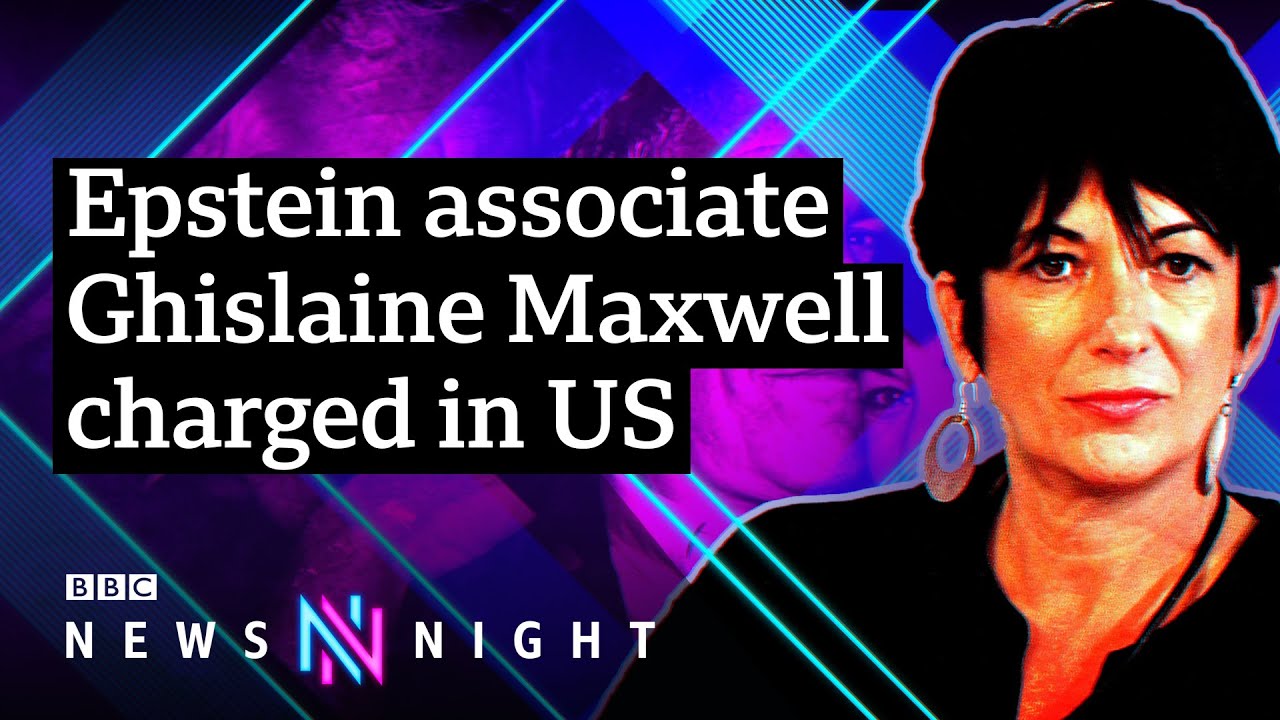 Jeffrey Epstein’s ex-girlfriend Ghislaine Maxwell arrested and charged by FBI - BBC Newsnight