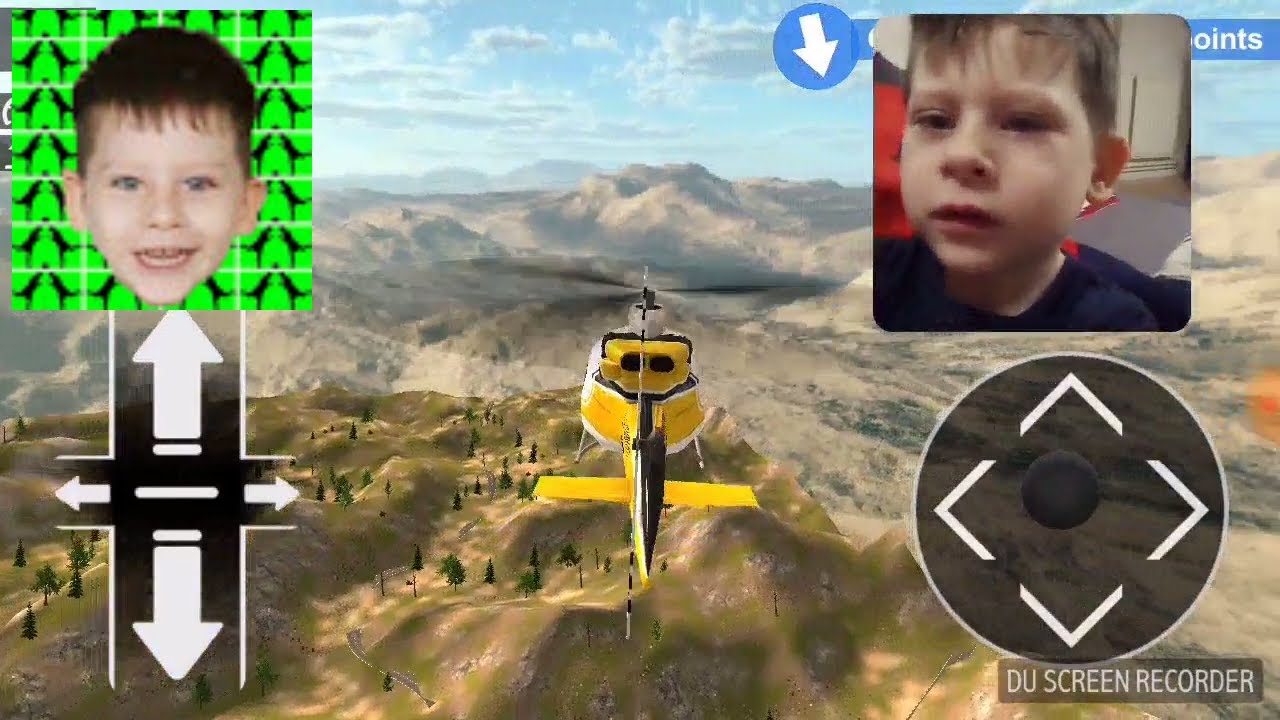 Helicopter rescue simulator app kids toys pretend playtime