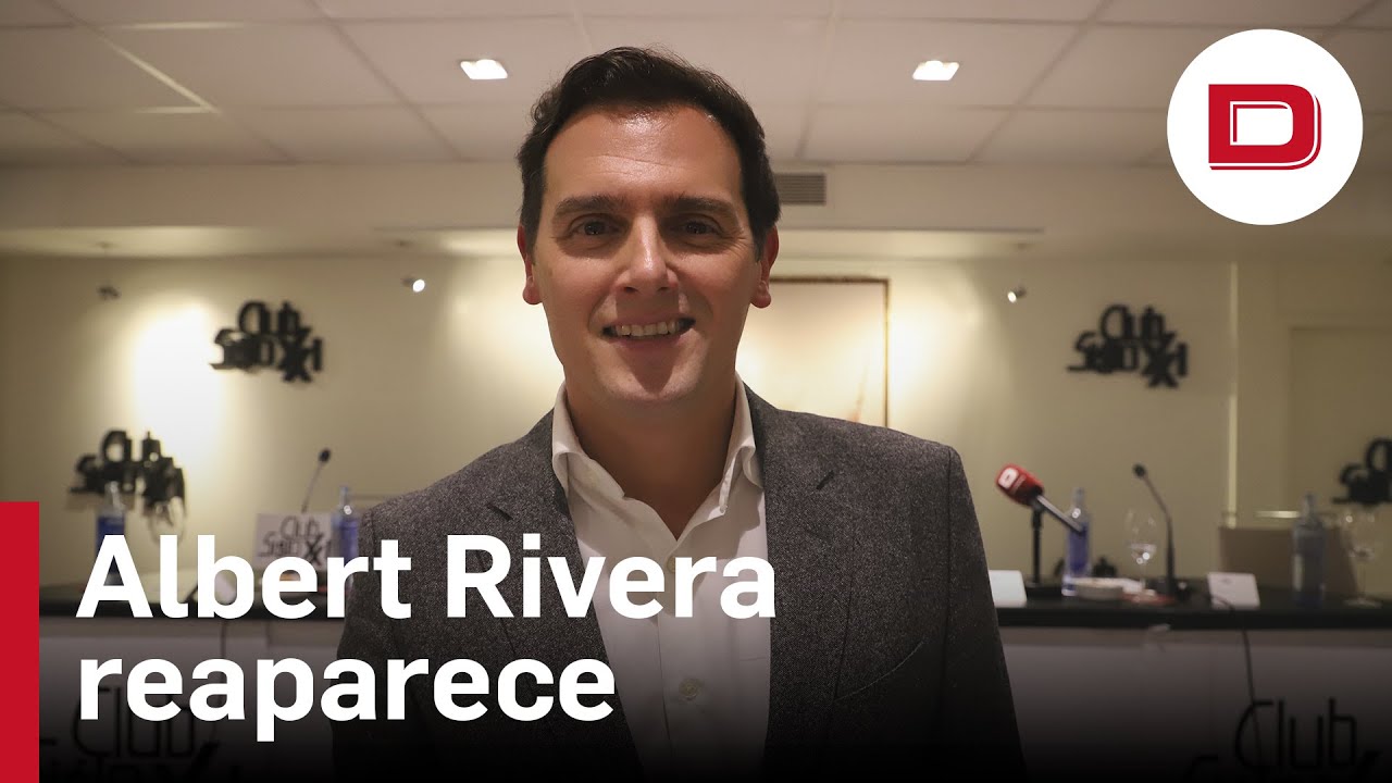 Albert Rivera reaparece en pleno declive de Ciudadanos y descarta volver a la política