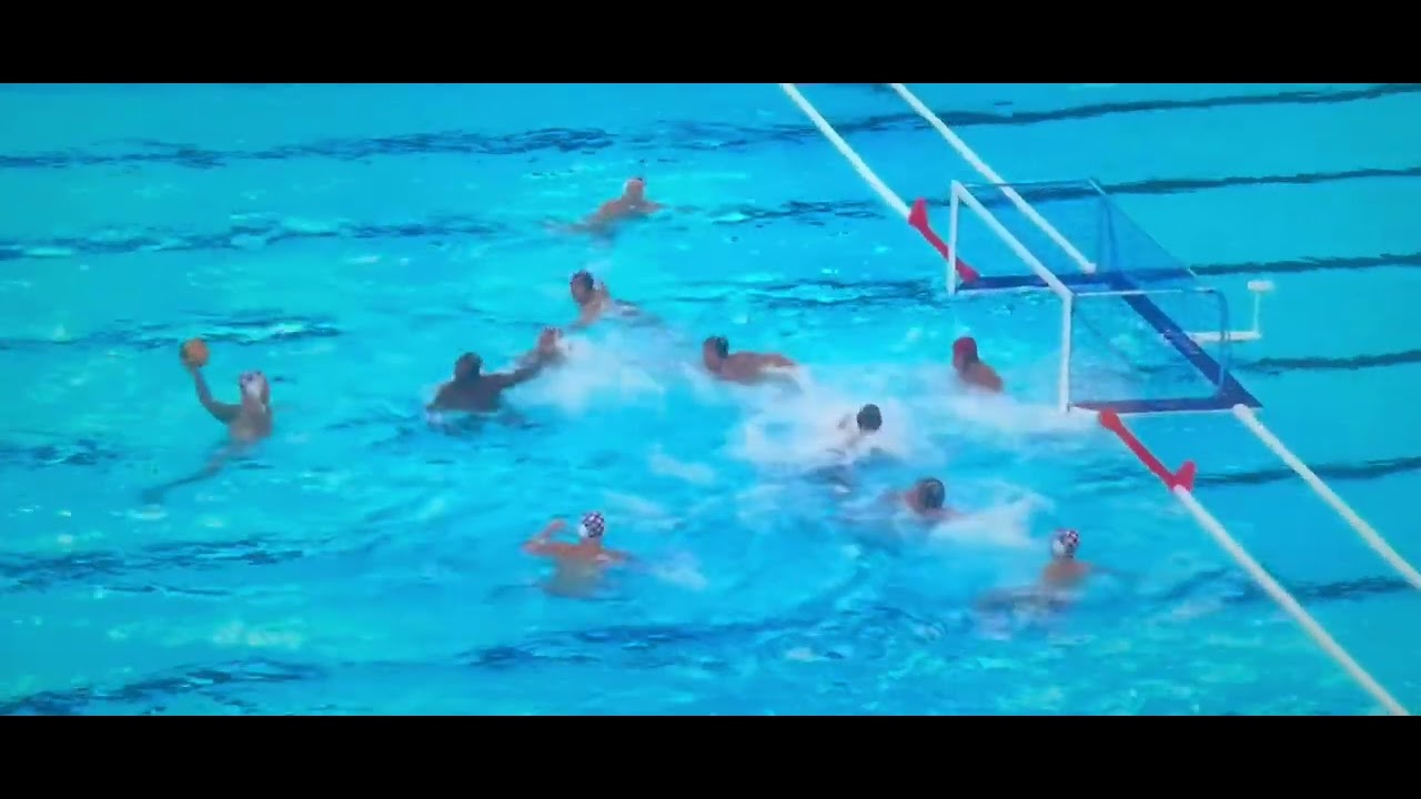Incredible Team Defense and Shot Blocking - USA Men's Water Polo vs Croatia at 2024 Paris Olympics