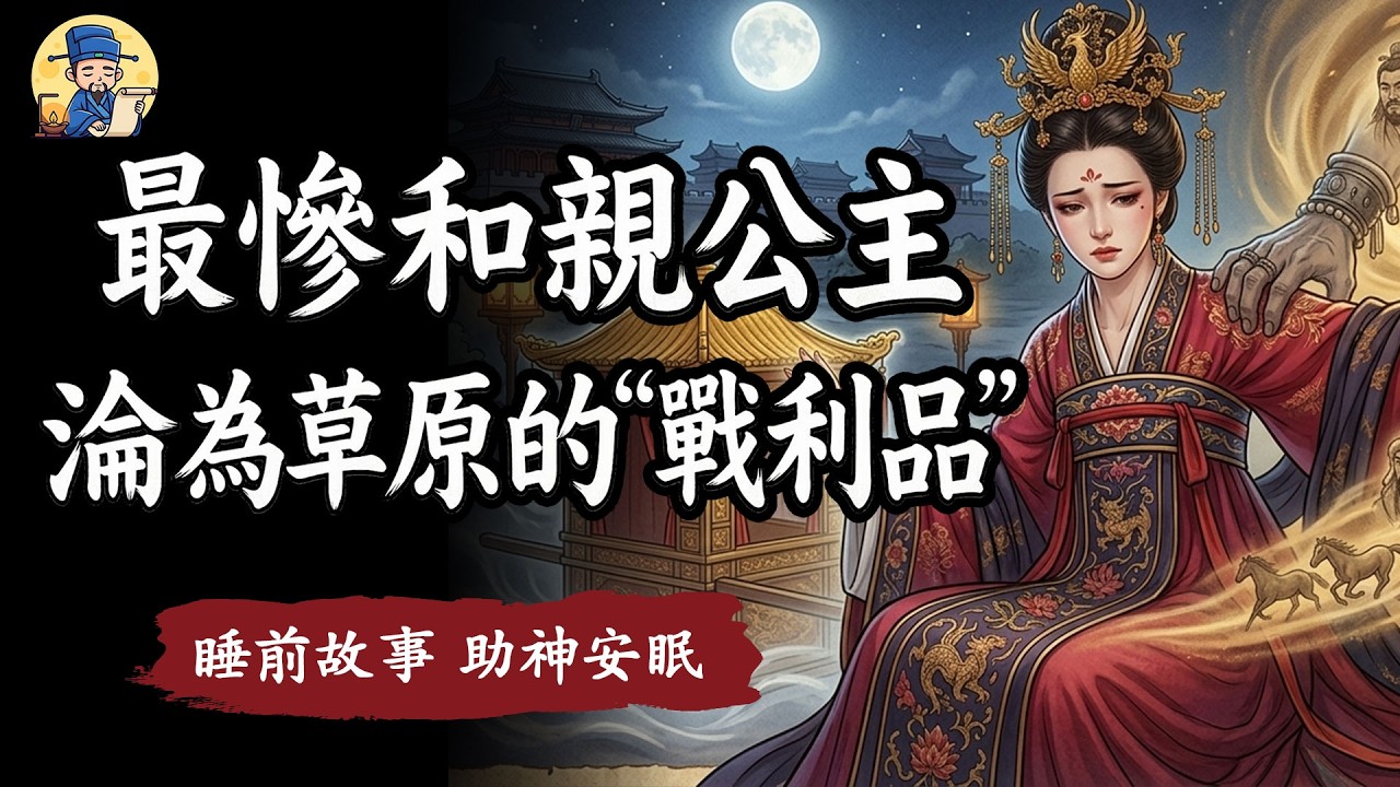 連嫁3任可汗，從嫂嫂變成弟媳！大唐最慘公主，如何淪為草原男人的「玩物」？ | 睡前故事，安神助眠