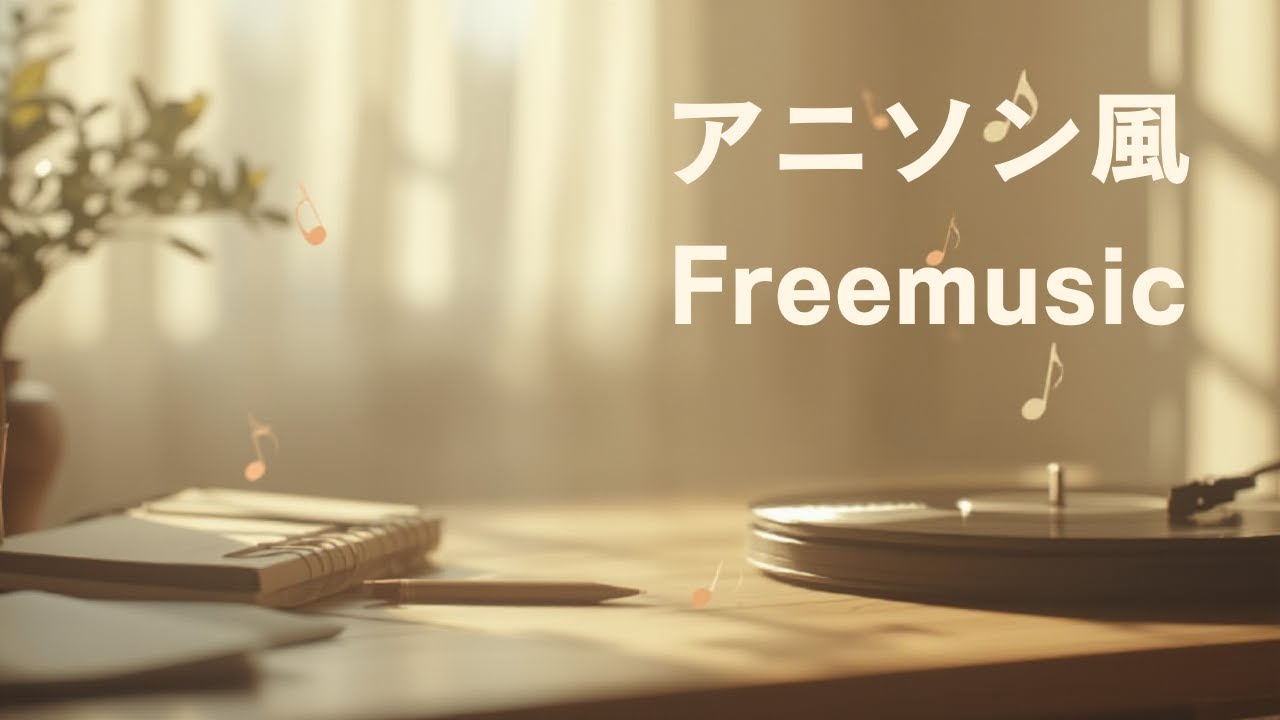 アニソン風Freemusic #aibgm #freebgm #作業用bgm #アニソン風