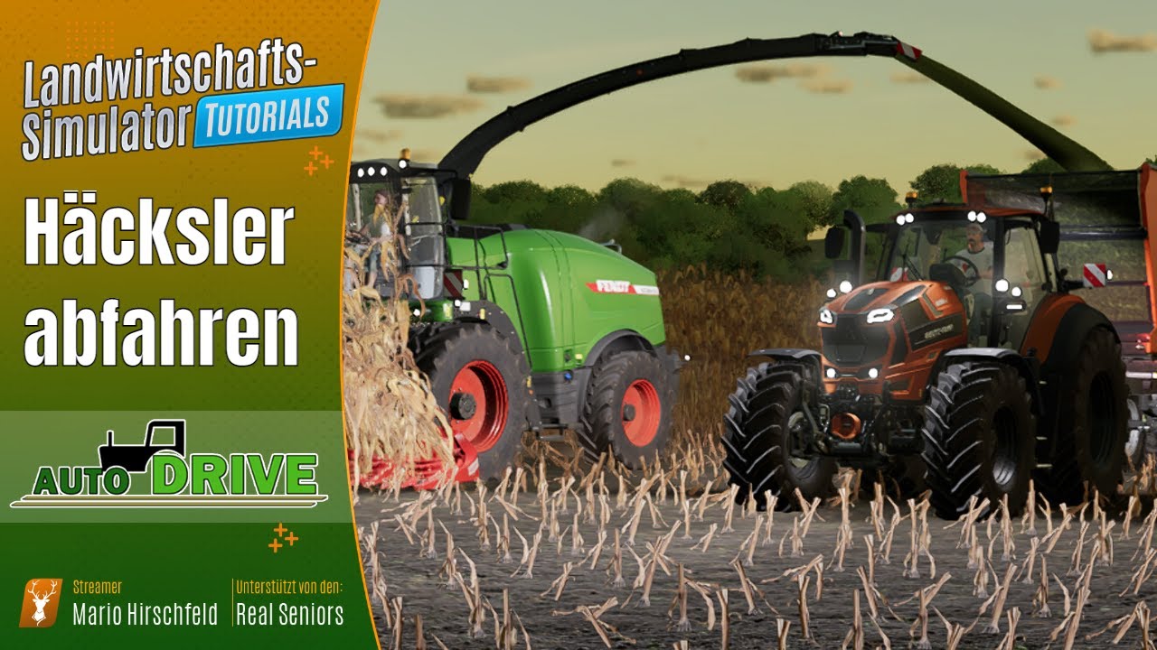 LS22 Tutorials: 🚜 Auto Drive - Häcksler Abfahren - Grundlagen für Anfänger mit AutoDrive