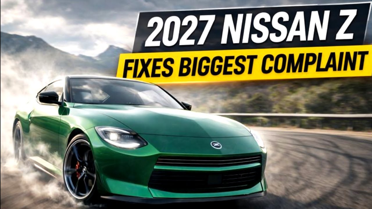 Обновленный Nissan Z 2027 года исправляет самый большой недостаток в дизайне.
