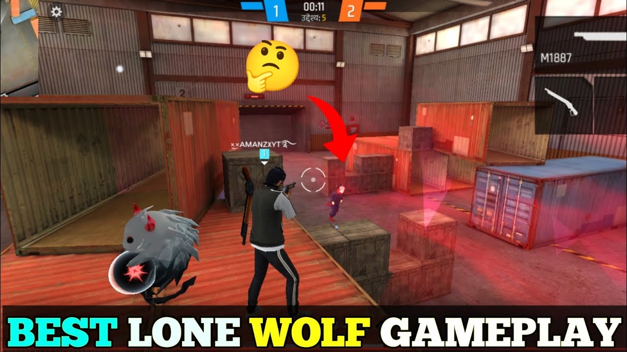 Best Lone Wolf Gameplay 😀| Free Fire Max | Gameplay Video 🔥||