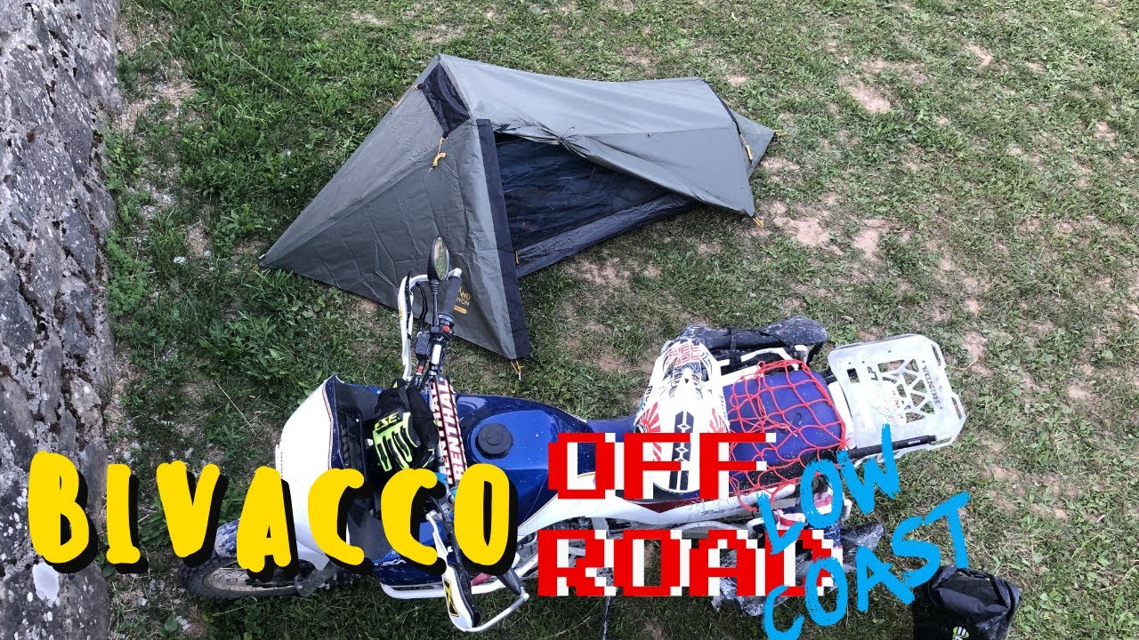 SET-UP MOTO TENDATA OFF-ROAD - Come allestisco la moto per bivacco avventura o moto tendate wild