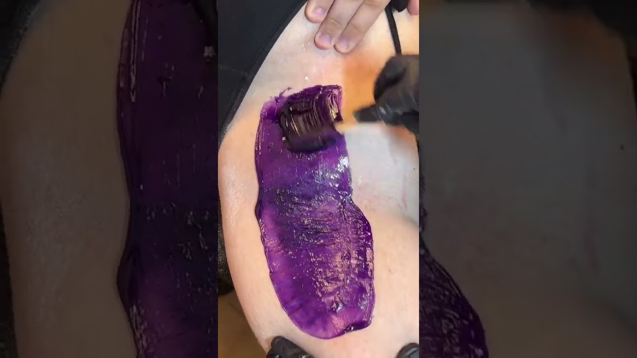 Purple Seduction Wax vs. Thick Underarm Hair: A Close Look by @waxuniversity