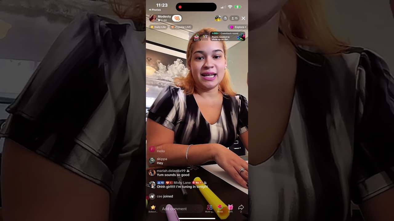 FL Office Baddie TikTok Live (1/9/24)