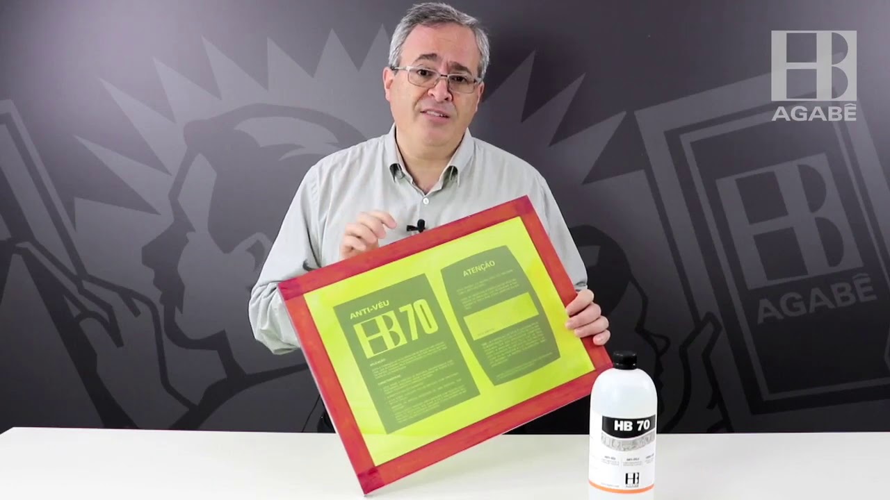 HB 70 | Prevenção da formação do véu na matriz serigráfica