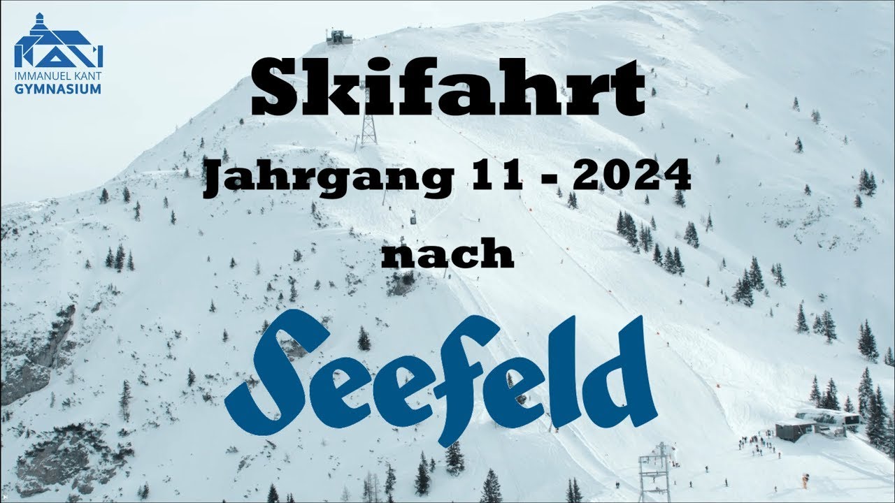 Skifahrt 2024 - Einblicke in den Wintersportkurs der 11. Klassen | Immanuel-Kant-Gymnasium