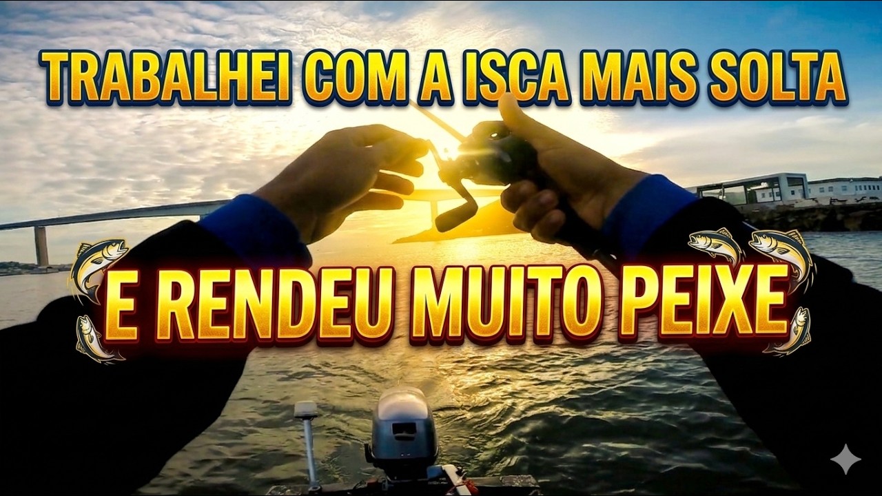 ISCA MAIS SOLTA NO FUNDO RENDEU DEMAIS