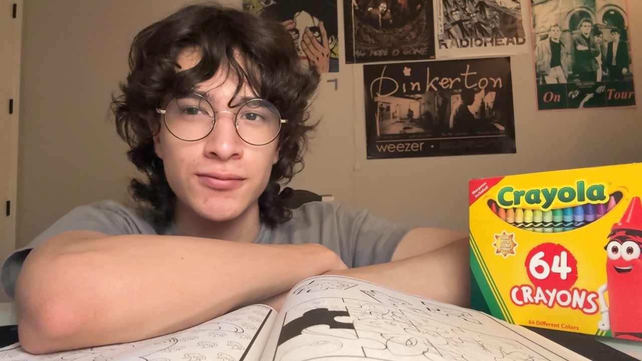 ASMR Coloring With Crayons 🖍️💤