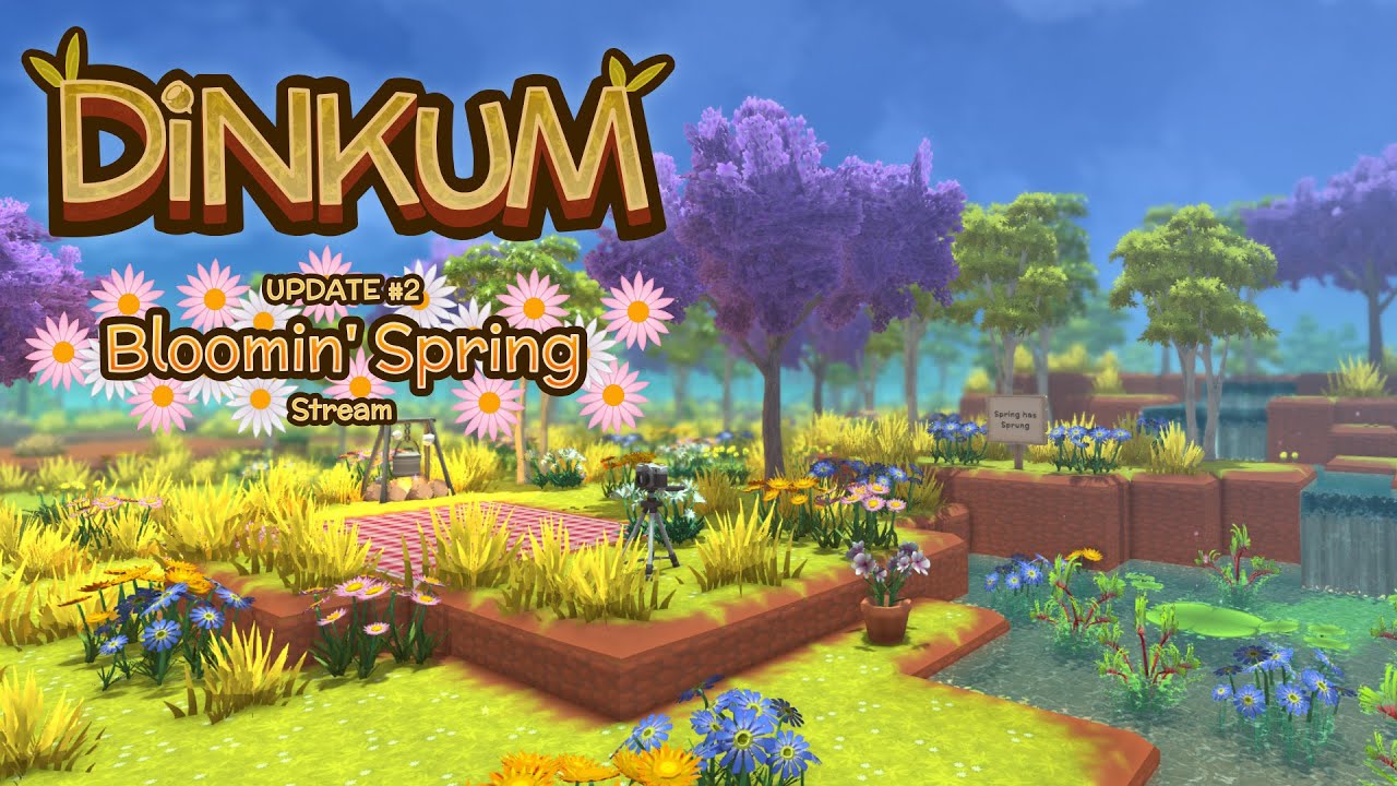 Dinkum Blooming Spring Preview Gameplay! Plus Dev Q&A Announcement