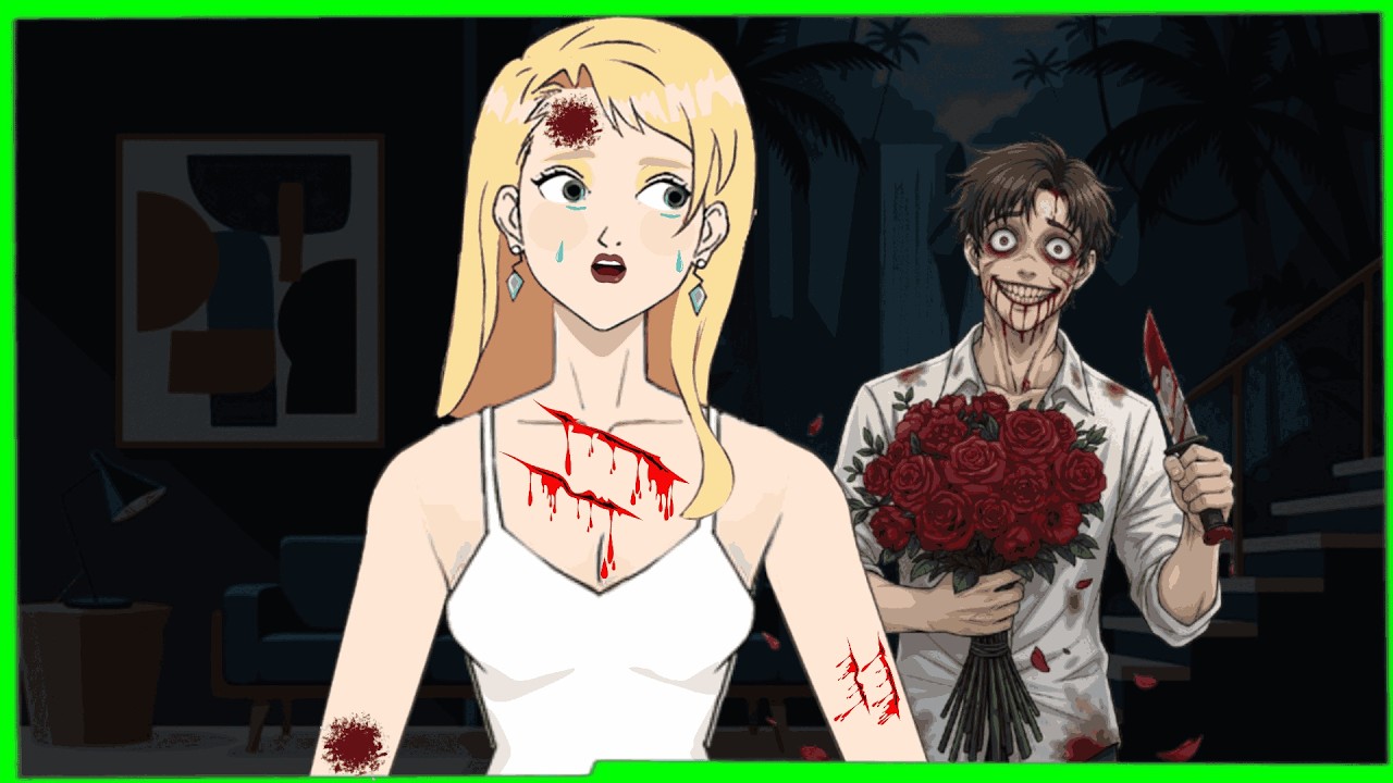 True Valentine's Day Horror Story Animated ( English Horror Story )