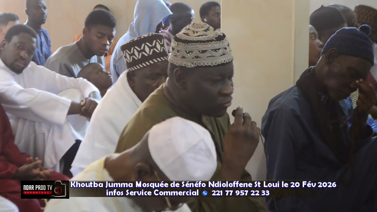 Khoutba Jummah Mosquée de Sénéfo a Ndioloffene st louis le 20 février 2026 partie 3